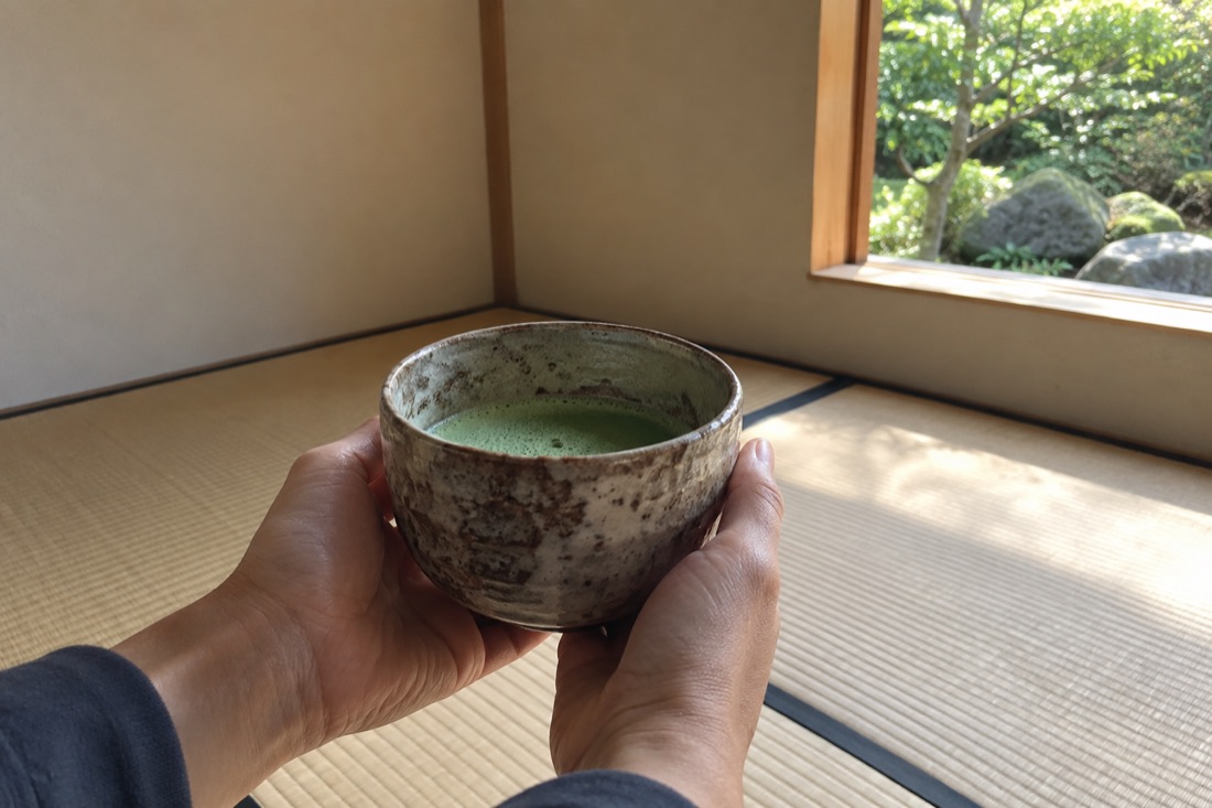 Tea culture at Meimeian — AI-generated concept