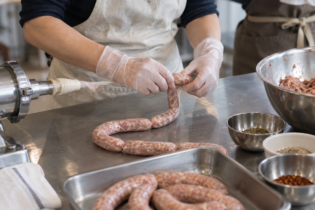 Sausage workshop in Nanbu — AI-generated concept