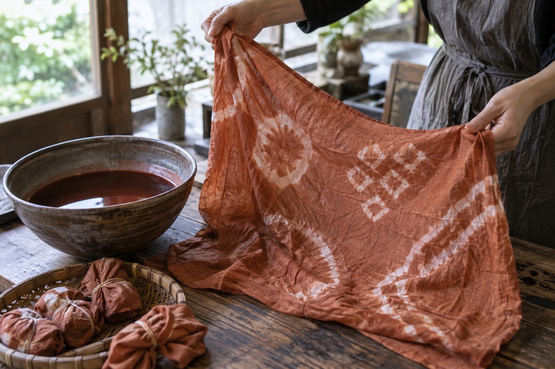 Earth dyeing in Nishinoshima — AI-generated concept