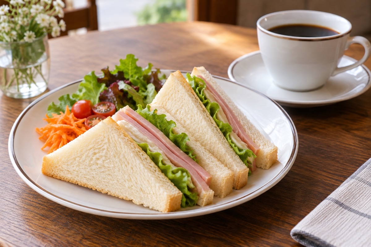 喫茶ポアロ（コナンの家 米花商店街）をテーマにしたAI生成イメージ