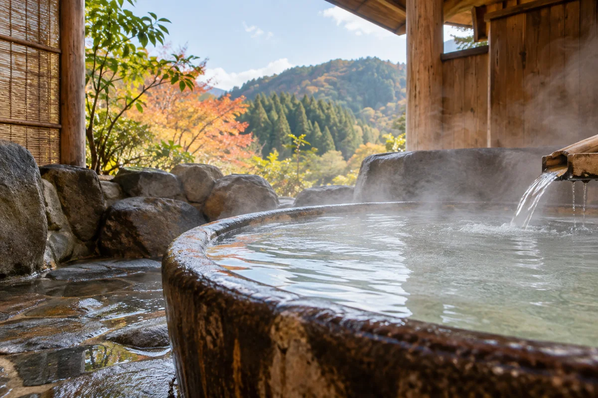 頓原天然炭酸温泉 ラムネ銀泉をテーマにしたAI生成イメージ