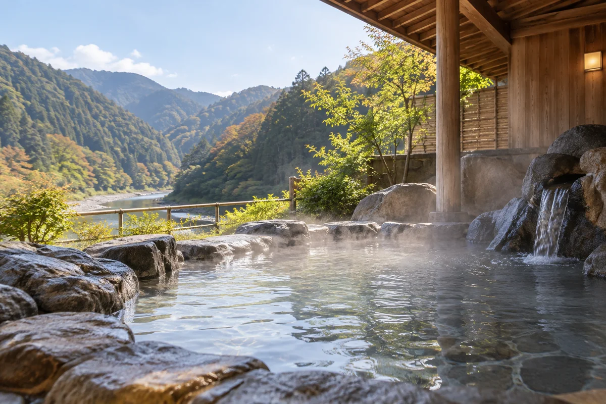 AI-generated illustration inspired by Yutani Onsen Yayamajo