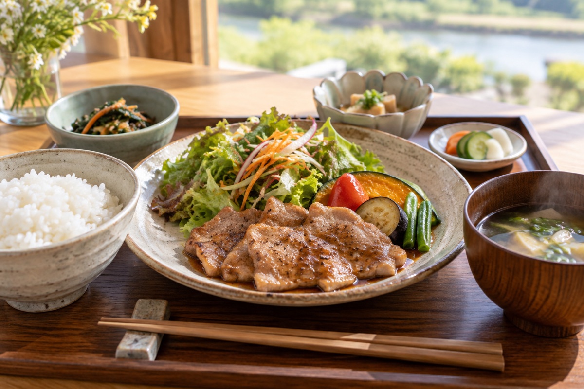 レストランほっとすをテーマにしたAI生成イメージ