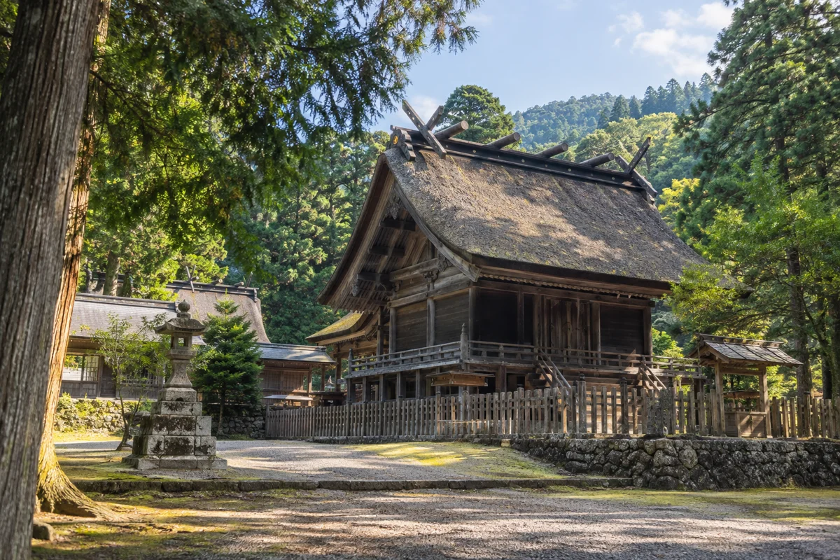 水若酢神社をテーマにしたAI生成イメージ
