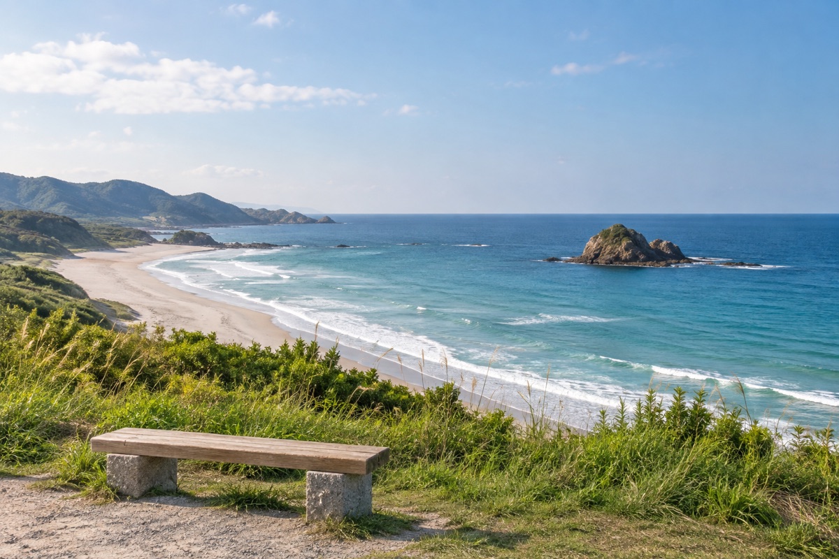 道の駅 神話の里 白うさぎをテーマにしたAI生成イメージ