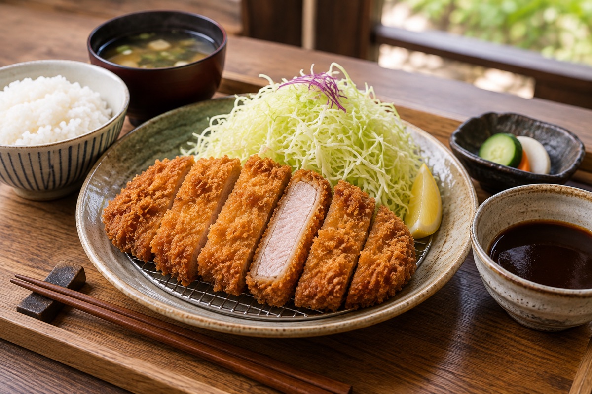 とんかつ新をテーマにしたAI生成イメージ